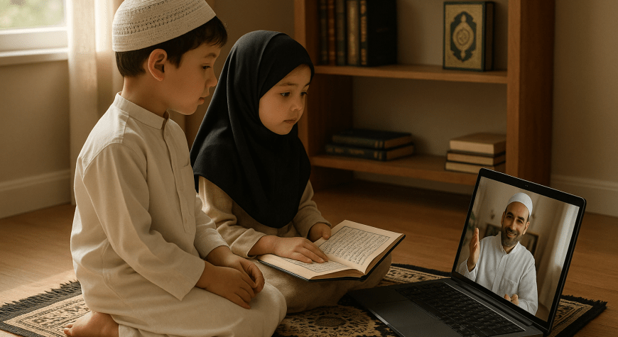 Certified Quran tutor teaching online in the UK