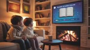 Female Quran Teacher Giving Online Class